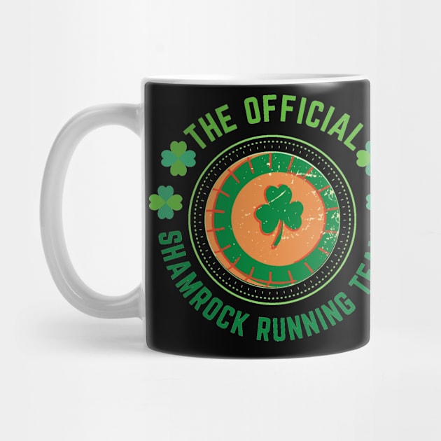 Saint Patrick. Official Shamrock Running Team by Funky Mama